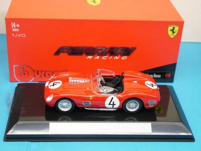 -1/43-BURAGO-FERRARI 250 TESTA ROSSA-1000 KMS NURBURGRING 1959- - Photo 1/4