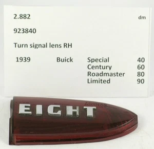 1940 Buick Special Roadmaster NEW turn signal lens 923840 - Picture 1 of 2