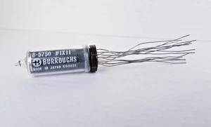 1x TESTATO B-5750 BURROUGHS NIXIE Indicatore Orologio TUBO 100% FUNZIONANTE NUOVO - Foto 1 di 3