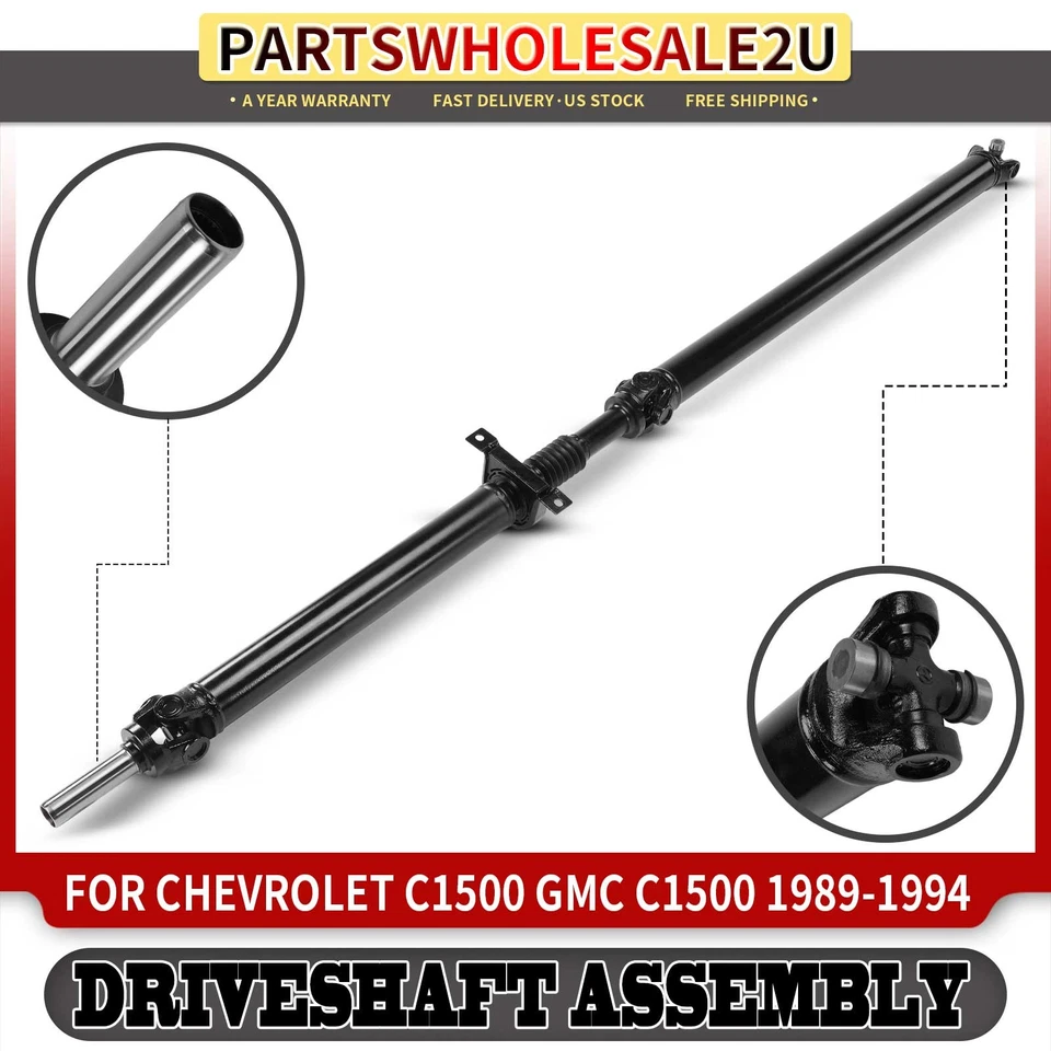 Rear Driveshaft Prop Shaft Assy for Chevrolet C1500 GMC C1500 1989 1990-1994 RWD - Image 1 of 4