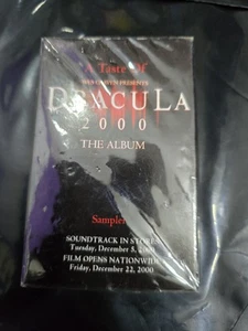 Dracula 2000 Album Sampler Movie Soundtrack Cassette Sealed Demo SOAD SLAYER ETC - Picture 1 of 6