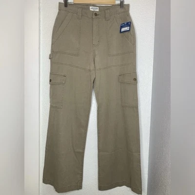 New Arizona Jean Co Cargo Modern Utility Pants Truffle Brown Size 7 Tencel Blend - Image 1 of 4