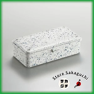 TOYO T-190 Cassetta porta attrezzi baule acciaio indaco bianco giapponese metallo - Foto 1 di 22