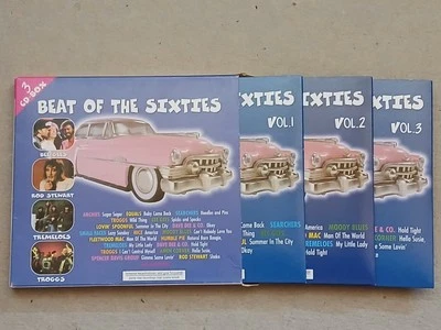 3 CD Box "Beat of the sixties" von 1999 , sehr guter Zustand - Bild 1 von 4