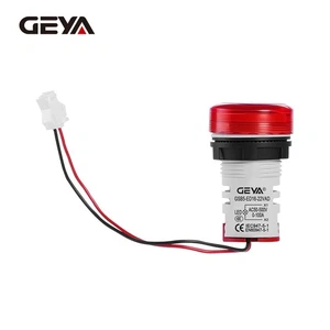 GEYA LED Digital Voltmeter Ammeter Tester Meter Indicator Lamp AC30-500V 0-100A - Picture 1 of 17
