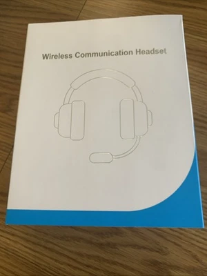 Wireless Headphones Headset +USB Dongle & Mic Mute for Laptop/PC/iPhone/Android - Image 1 of 2