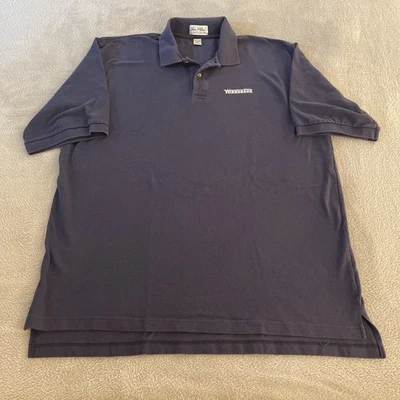 Camisa polo de golf Winnebago vintage para hombre 3XL XXXL Hartwell Sea Palms azul viaje Foto 1 de 4