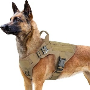 No-Pull Hundegeschirr für mittlere & große Hunde – taktisch, Brustgeschirr - Bild 1 von 9