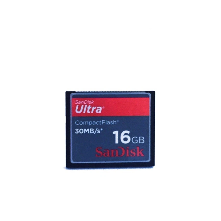 SanDisk 16GB CF Ultra Compact Flash Memory Card 30 MB/s (SDCFH-016G-A11) - Image 1 of 1