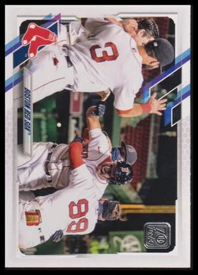 2021 Topps #401 Boston Red Sox - Image 1 of 2