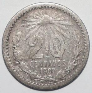 Mexiko 20 Centavos 1907 - Bild 1 von 2