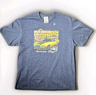 Camiseta estilo vintage GM CHEVROLET CAMARO CAR 2XL XXL NUEVA con etiqueta Foto 1 de 4