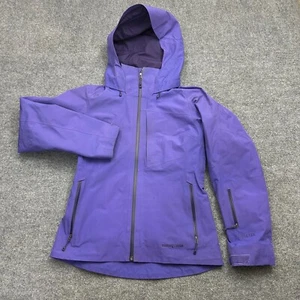 Patagonia Women’s Powder Bowl Gore-Tex Jacket RECCO Purple Ski Snow Size S - Picture 1 of 11