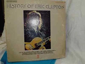Eric Clapton "History of Eric Clapton" 2 vinyls Cover is acceptable w/good vinyl - Picture 1 of 4
