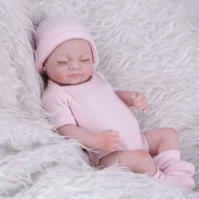 Realistic Lifelike Reborn Baby Dolls Body Vinyl Silicone Girl Doll Newborn