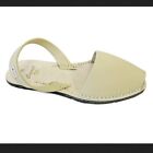 Castell Menorca Leather Sandals Handmade Recycled Tire Sole Spain Sz 39 US 9