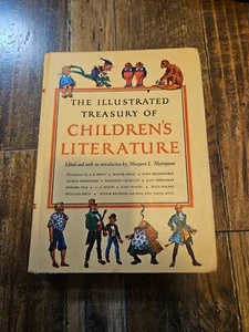 The Illustrated Treasury of Children’s Literature (Vintage 1955, Hardcover) - Picture 1 of 6