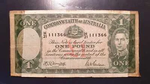 Australia banknote 1 pound ND (1941-1948), Armitage & McFarlane - Picture 1 of 3