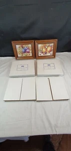 Pair of Ceramic Picture Framed from Eaton Crown China in Original Boxes - Picture 1 of 12