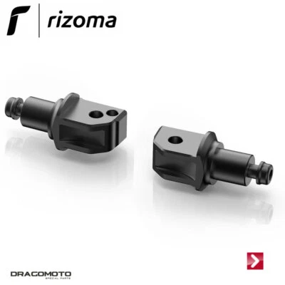 Kit de soporte estriba BMW F 800 R 2009-2011 RIZOMA PE791B negro Foto 1 de 3