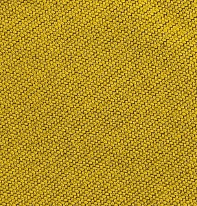 MAHARAM CODICE by KVADRAT 410 lana giallo nero tessuto metà secolo resto nuovo - Foto 1 di 3