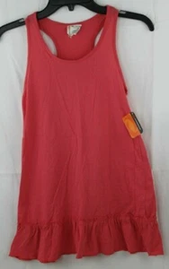 ORageous Girls Racerback Tunic Coverup Coral Size (M) 10/12 New w/ tags - Picture 1 of 5