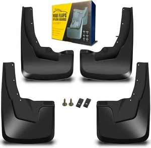 Mud Flaps Fit for 2019-2024 Ram 1500 (New Body Style) w/OEM Fender Flares, - Picture 1 of 7