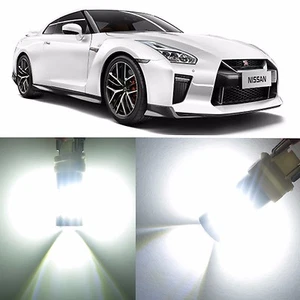 Luz de señal de giro trasera Allá bombillas LED blancas para Nissan Honda GMC Ford  - Imagen 1 de 7
