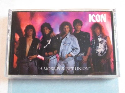 ICON A MORE PERFECT UNION 1987 CASSETTE TAPE PRE- AN EVEN MORE CD NEW MEGA RARE! - Image 1 of 4