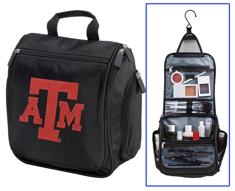 GRADUATION GIFT TAMU Toiletry Bag Texas A&M Travel Organizer Cover