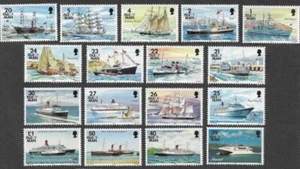 Isle of Man Ships 1993 set complete mnh - Picture 1 of 1