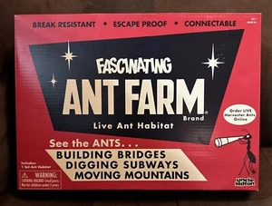 Milton ANT FARM Live Habitat Insect Bug School Uncle Milton Science SEALED - Picture 1 of 4