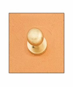 Button Stud 10mm Screwback Brass 11311-53 by Tandy Leather Diy Crafts - Picture 1 of 4