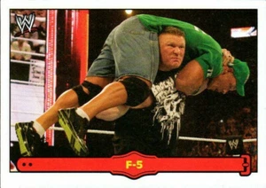 2012 Topps Heritage WWE Ringside Action #26 Brock Lesnar F-5 - Imagen 1 de 2