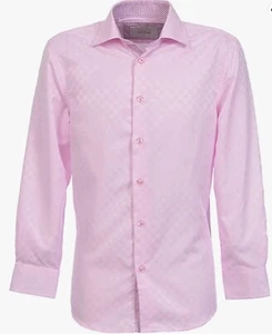 NWT Suslo Couture Boys Size 12 Pink Button Down Dress Shirt. - Picture 1 of 3