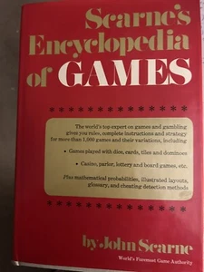 Scarne's Encyclopedia of Games VG+/EX - Picture 1 of 2