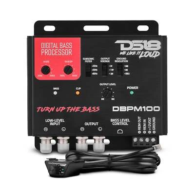 DS18 DBPM100 Digital Bass Processor, 2 Channel Preamp Input / Output - Image 1 of 4