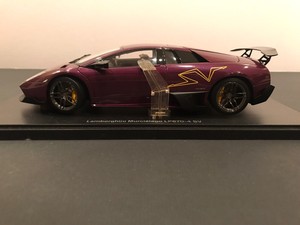 purple lamborghini toy car