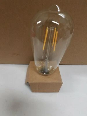 6pcs LED Dimmable Edison Bulbs E26 ST64 Vintage Retro 4W 110V D Warm White - Image 1 of 4
