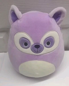 Squishmallows Layla the Purple & Beige Raccoon Or Lemur 9" Plush - Picture 1 of 6