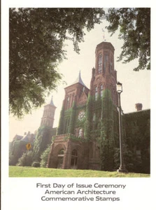 #1838-1841 Ersttag Zeremonie Programm 15c Architektur Briefmarken - Bild 1 von 2