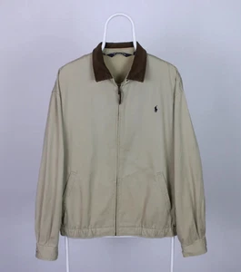 Polo Ralph Lauren jacket men vintage M L old money beige - Picture 1 of 14
