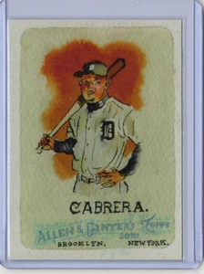 Topps Shoebox Treasures 2025 - 2010 Topps Allen & Ginter's Miguel Cabrera #88 - Imagen 1 de 2