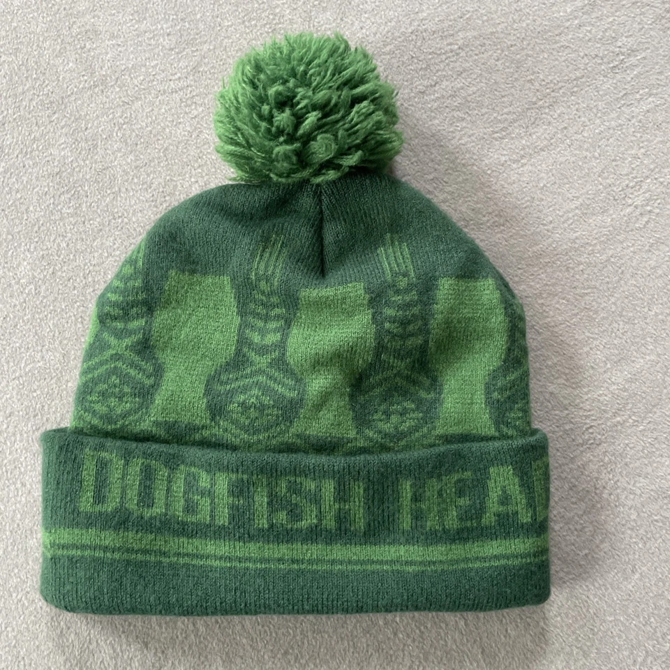 Gorro de cervecería con cabeza de pez perro Pom Pom plegable sombrero lúpulo tejido unisex cerveza Gorpcore Foto 1 de 4