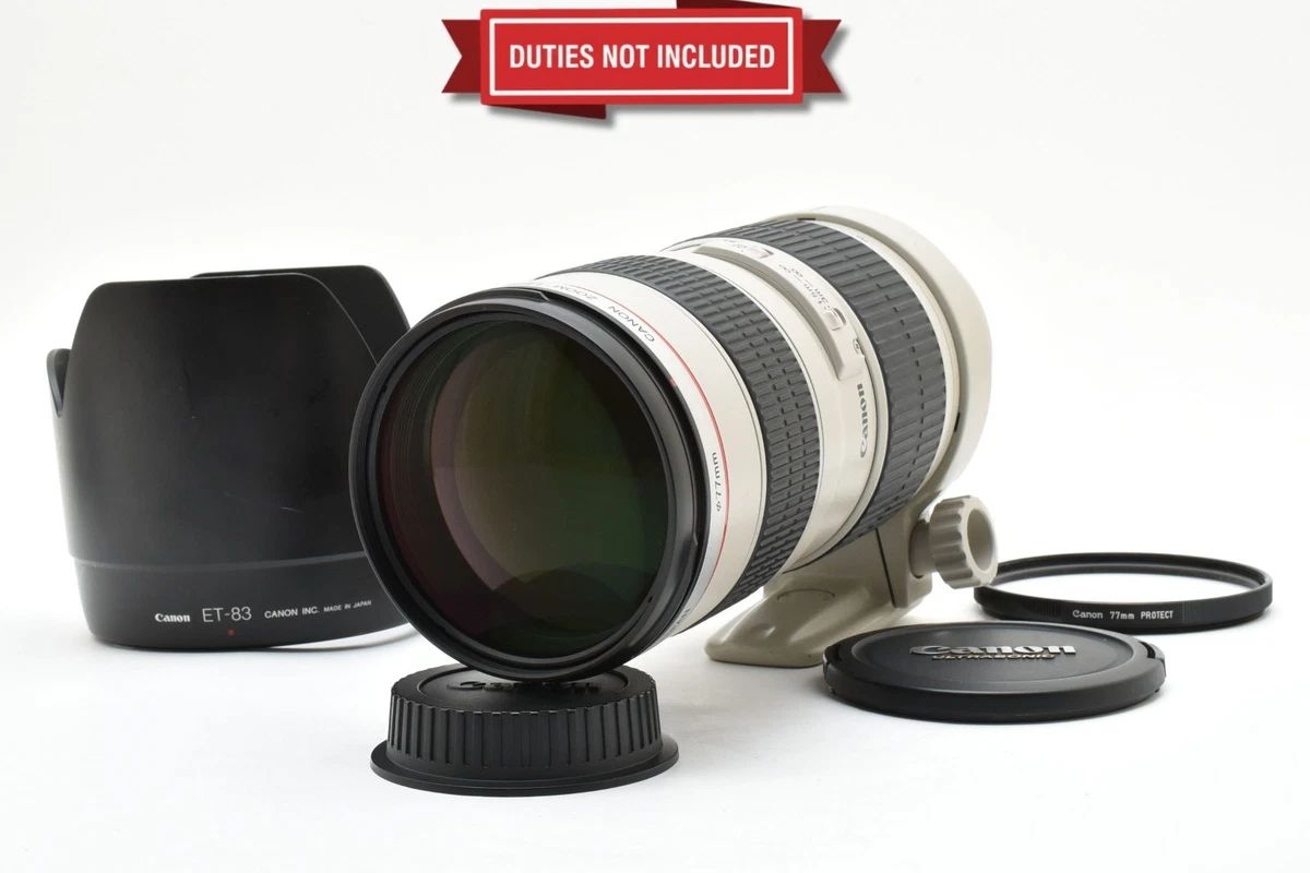 Canon EF f/2.8 70-200mm Camera Lenses for sale | eBay