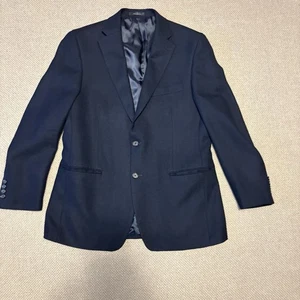Ralph Lauren Herren 41R Navy Blau 100% Wolle Blazer Sport Mantel Anzug Jacke - Bild 1 von 5