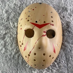Masque Vendredi 13 Jason Voorhees éclaboussures de sang adulte Halloween hockey horreur - Photo 1 sur 11