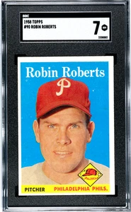 1958 Topps Robin Roberts #90 SGC 7 - Bild 1 von 2
