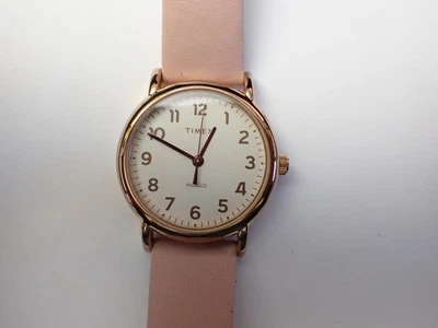 Женские кварцевые наручные часы TIMEX INDIGLO TW2T30900 розовое золото - Изображение 1 из 4