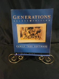 Generations Deluxe Edition Family Tree Software Book 1998 - Photo 1/4
